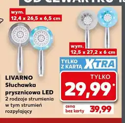 Kaufland Słuchawka prysznicowa LED Livarno oferta