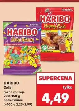 Kaufland Żelki Jelly Beans Haribo oferta