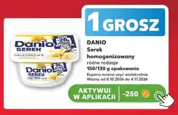 Kaufland Serek homogenizowany Danio oferta