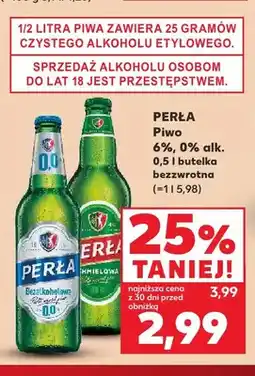 Kaufland Piwo bezalkoholowe Perła oferta