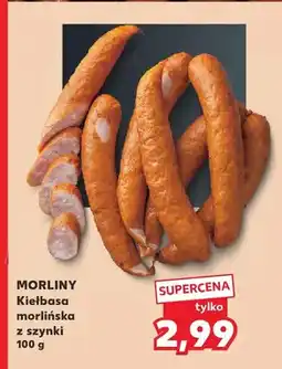 Kaufland Kiełbasa morlińska z szynki Morliny oferta