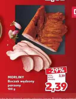 Kaufland Boczek wędzony parzony Morliny oferta