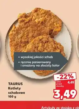 Kaufland Kotlety schabowe Taurus oferta