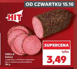 Kaufland Salami z papryką Gzella oferta