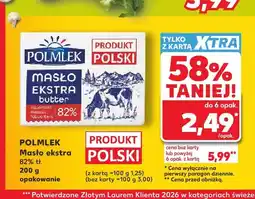 Kaufland Masło ekstra Polmlek 82% oferta