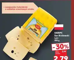 Kaufland Ser Królewski light Sierpc oferta