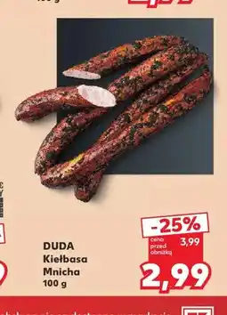 Kaufland Kiełbasa Mnicha Duda oferta