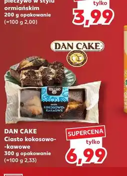 Kaufland Ciasto kokosowo-kawowe Dan Cake oferta