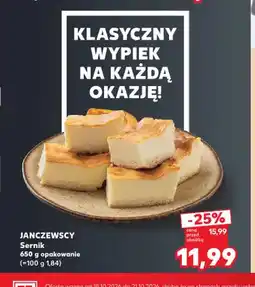 Kaufland Sernik Janczewscy oferta