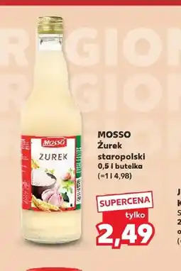 Kaufland Żurek staropolski Mosso oferta