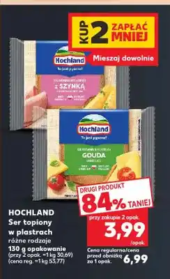 Kaufland Ser topiony w plastrach z szynką Hochland oferta