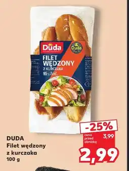 Kaufland Filet wędzony z kurczaka Duda oferta