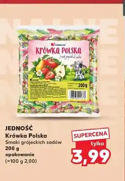 Kaufland Krówka Polska Smaki grójeckich sadów Jedność oferta