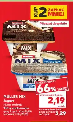 Kaufland Jogurt Müller Mix Butter Biscuit oferta