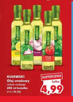 Kaufland Olej rzepakowy smakowy cytryna bazylia Kujawski oferta