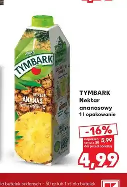 Kaufland Nektar ananasowy Tymbark oferta