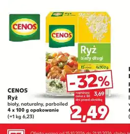 Kaufland Ryż biały Cenos oferta