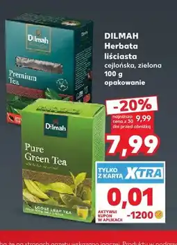 Kaufland Herbata liściasta cejlońska Dilmah oferta