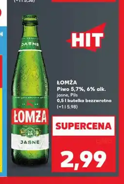 Kaufland Piwo Łomża oferta