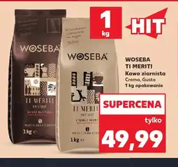 Kaufland Kawa ziarnista Woseba Ti Meriti Crema oferta