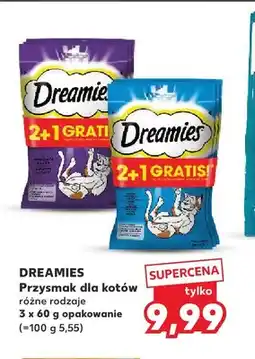 Kaufland Przysmak dla kotów Dreamies 3-pak oferta