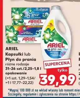 Kaufland Kapsułki do prania Ariel oferta