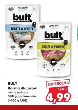 Kaufland Karma dla psów Bult bogata w dorsza oferta