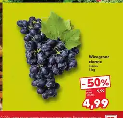 Kaufland Winogrona ciemne oferta