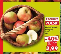 Kaufland Jabłka polskie Jonagold oferta