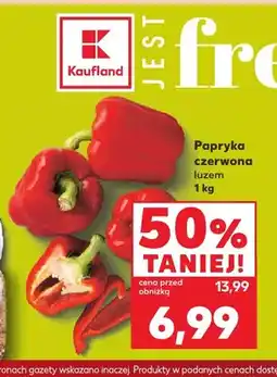 Kaufland Papryka czerwona oferta