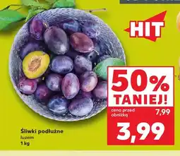 Kaufland Śliwki podłużne oferta
