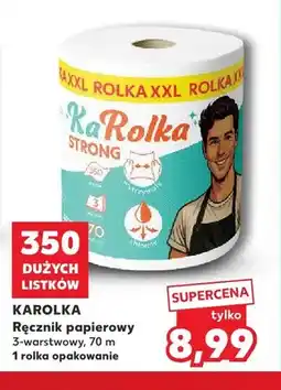 Kaufland Ręcznik papierowy 3-warstwowy 70 m Karolka oferta