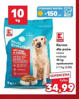Kaufland Karma dla psów Multi Kroketten K-Classic oferta