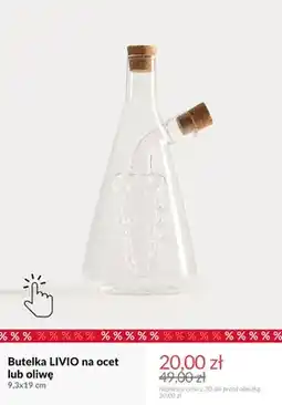 Homla Butelka Livio na ocet lub oliwę 9,3x19 cm oferta