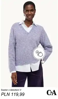 C&A Sweter z dekoltem V C & A oferta
