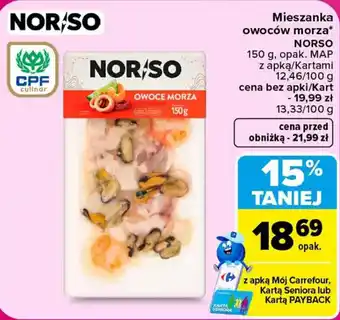 Mieszanka owoców morza NORSO
