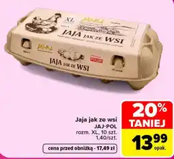 Carrefour Jaja jak ze wsi JAJ-POL oferta