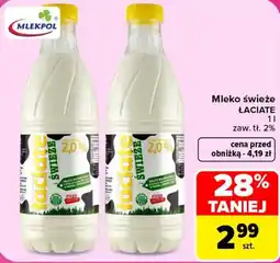 Carrefour Mleko świeże Łaciate oferta
