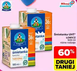Carrefour Śmietanka UHT Łowicz oferta