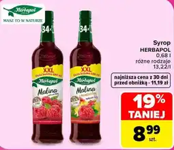 Carrefour Syrop HERBAPOL Malina oferta