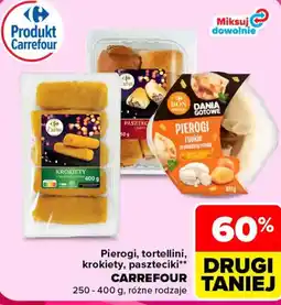 Carrefour Pierogi, tortellini, krokiety, paszteciki oferta