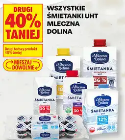 Biedronka Śmietanki UHT Mleczna Dolina oferta