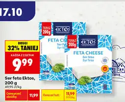 Biedronka Ser feta Ektos oferta