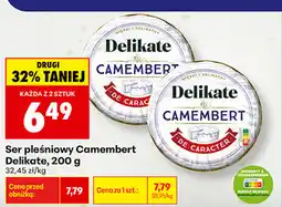 Biedronka Ser pleśniowy Camembert Delikate oferta