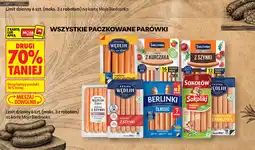 Biedronka Wszystkie paczkowane parówki oferta