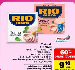 Carrefour Tuńczyk Rio Mare oferta