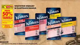 Biedronka Wszystkie wędliny w plastrach Krakus oferta