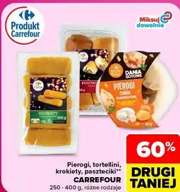 Carrefour Pierogi, tortellini, krokiety, paszteciki Carrefour oferta