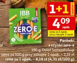 Auchan Parówki z szynki zero-e JBB oferta