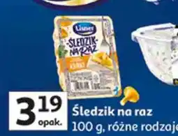 Auchan Śledzik na raz Lisner oferta